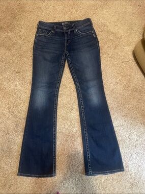 Silver Jeans Dark Blue Flare Jeans